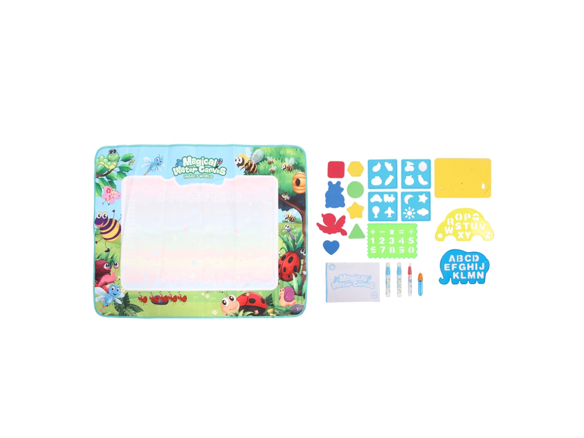 Ats conjunto de Alfombra de Dibujo Con Agua Reutilizable para Pintar, Escribir Y Colorear Juguete Educatsivo de Arte Infantil
