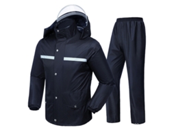 Conjunto Mali de Luvas e Calças Impermeáveis para Moto com Design Reflexivo