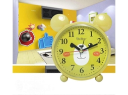 Despertador Infantil, de Desenho Animado, Ursinho, Relógio Mesa para Decoração Casa Estudantes e Crianças A906 286 GOKOCO