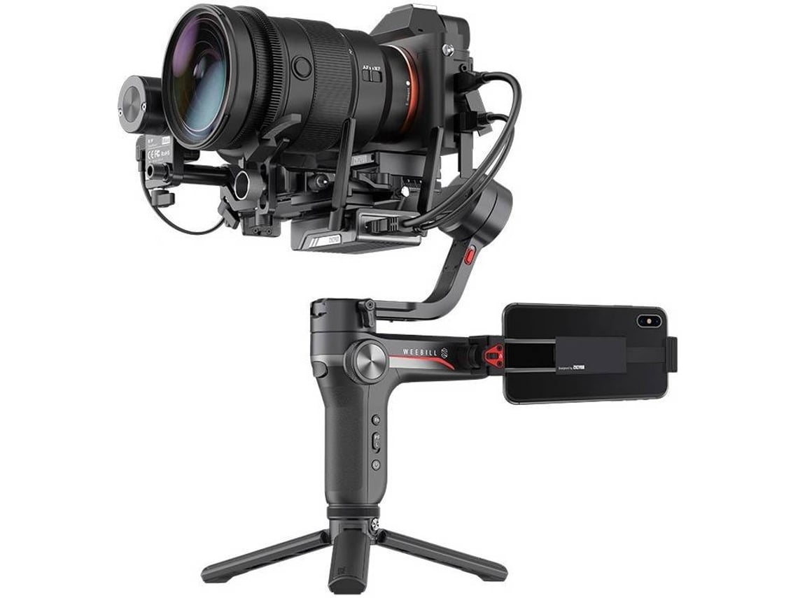 Gimbal ZHIYUN Weebill S + Follow Focus + Transmissor (Bluetooth e WiFi