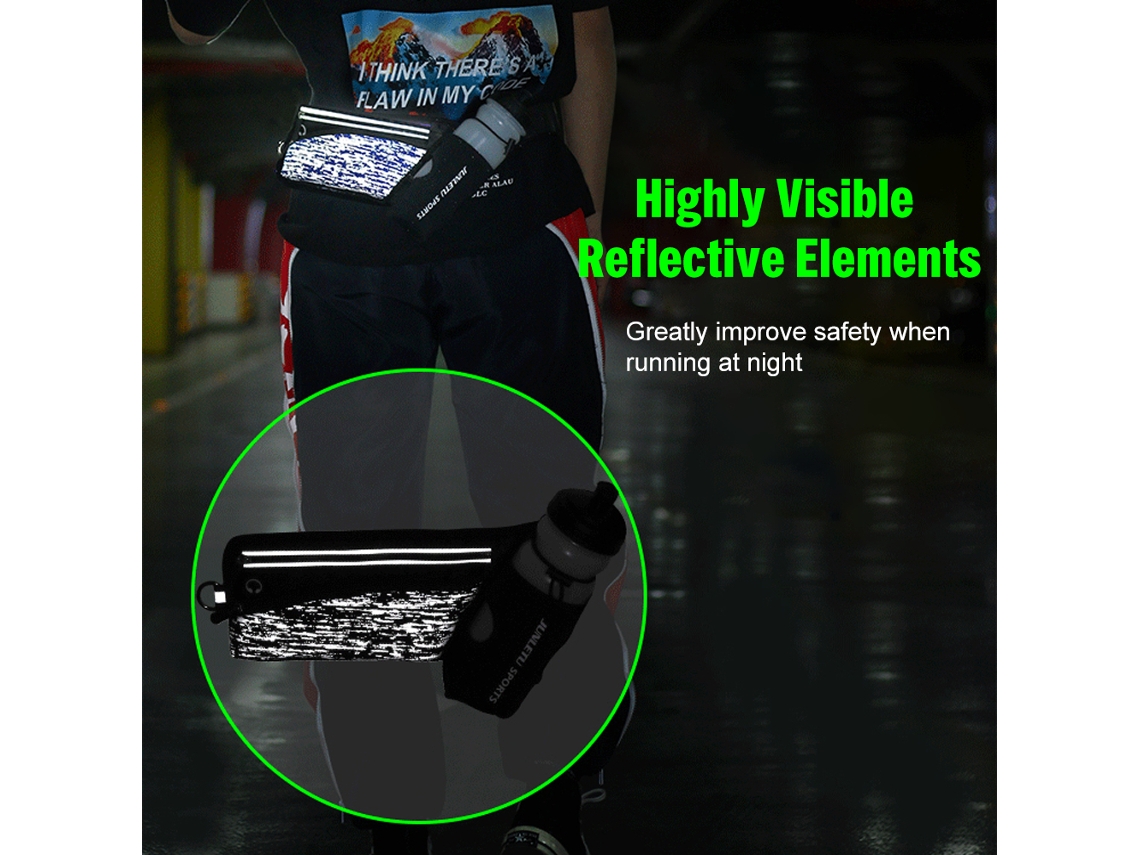 Urbannova-cinto Refletivo De Corrida Com Bolsa De Água Spandex