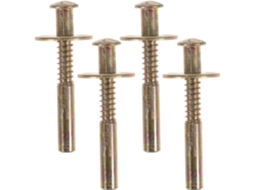 Conjunto de 4 Mola Travas Com Pino Travamento Metal Para Berço, Cama,