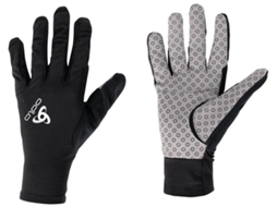 Luvas para Homem ODLO Lavas Zeroweight X-light Preto para Esqui (XS)