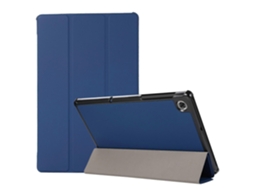 Capa Dobrável Horizontal De Tpu Com Textura De Pele Tripla E Couro Pu Com Suporte Para Lenovo M10 Plus