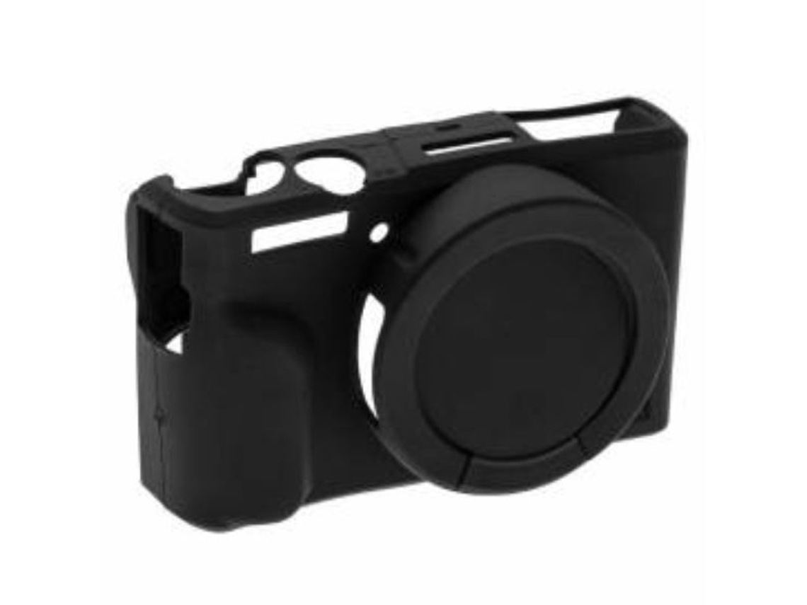 Capa De Silicone Para Canon Powershot G7x Mark Iii, Preta