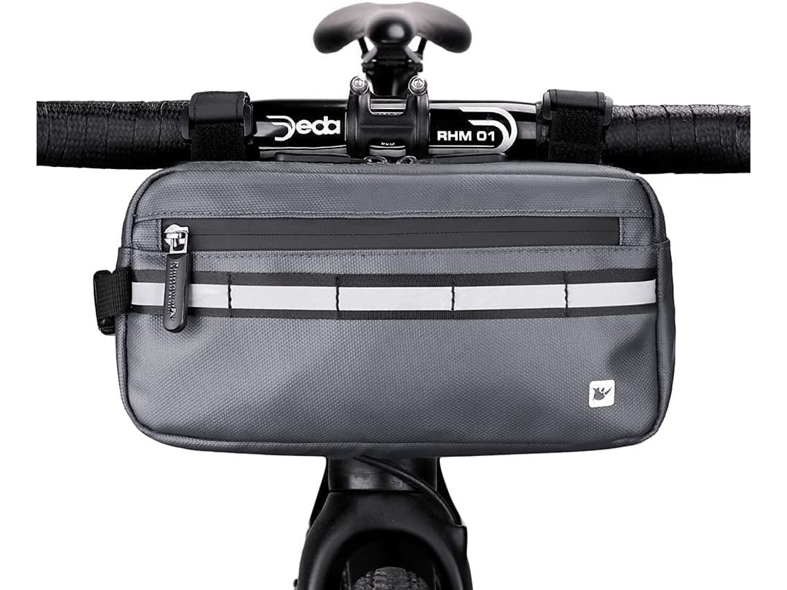 Bolsa AQUAFORGE, Impermeável para Guidão de Bicicleta, para Guardar Celular, Garrafa, Ferramentas e Pequenos Objetos