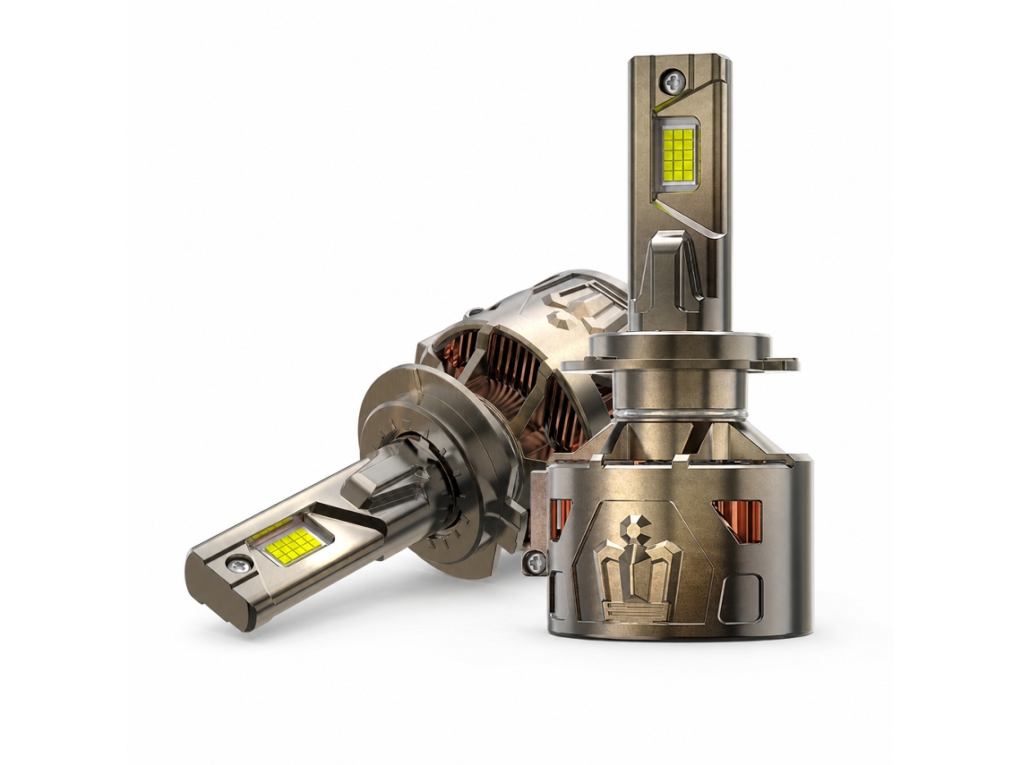 Lâmpadas Led H4 Para Faróis De Automóvel, 330 W, 33 000 Lm, Bronze Galvanizado, Redsea