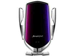 Carregador Sem Carro Sensor Infravermelho Inteligente YIZHOOD Branco