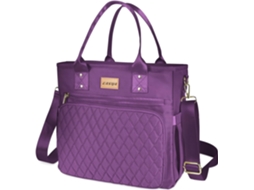 Bolsa Térmica Grande Para Almoço, Ideal Para Mulheres No Trabalho. Lancheira Para Adultos, Em Nylon Resistente E À Prova De Vazamentos