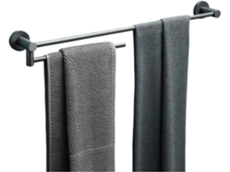 Suporte De Toalha Adesivo Para Banheiro, Suporte De Toalha Metal Camada Dupla, Elegante E Durável Para Organização Do