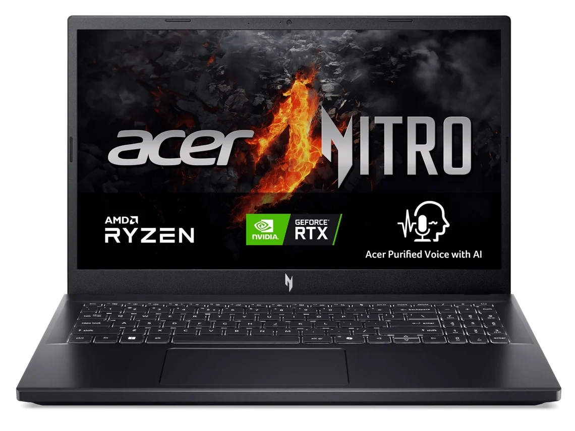 Portátil Gaming ACER Nitro V 15 ANV15-41 (AMD Ryzen 7 7735HS - NVIDIA GeForce RTX 4060 - RAM: 32 GB - 1 TB SSD - 15.6'')