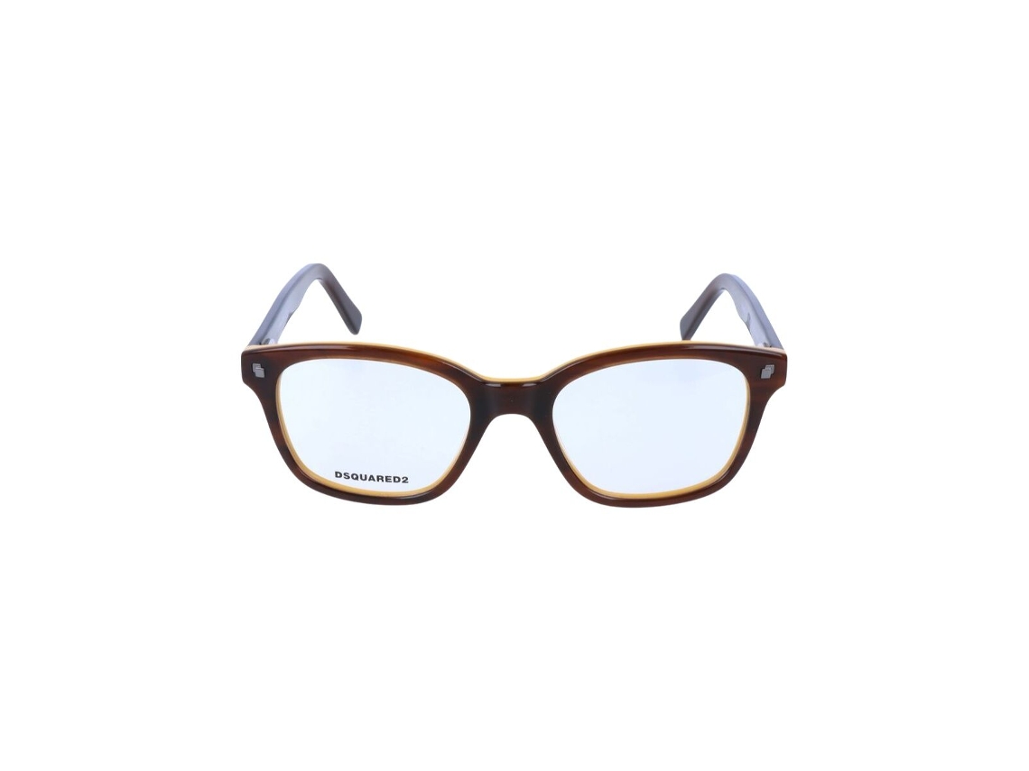Armação de Óculos Homem Dsquared2 Dq5175-50 (castanho - Acetato - 145 Mm - Ø 51 Mm)