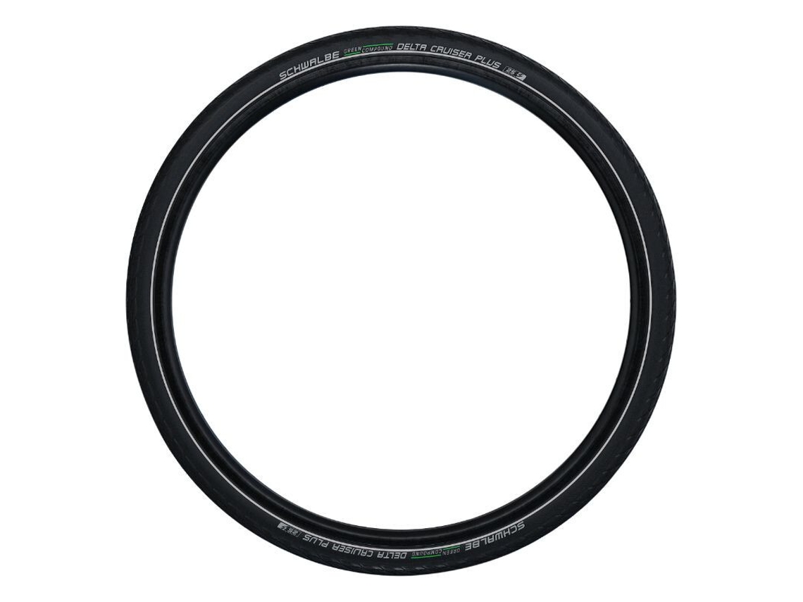 Roda urbana com reforço da parede lateral SCHWALBE Delta Cruiser Plus Tr (26 X 1 3-8) (37-590) Renfort Guard Reflex