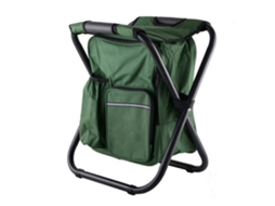 Mochila Com Cadeira Térmica Leve E Grande Capacidade, Dobrável, Para Acampamento, Viagens, Praia, Caminhadas, Piquenique, Od, Verde Slowmoose