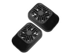 Ventiladores De Resfriamento Para Celular Pretos Com Clipe Ajustável