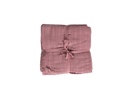 Fralda Pure Muslin Muslin Dusty Rose 3Pcs MARKLAND