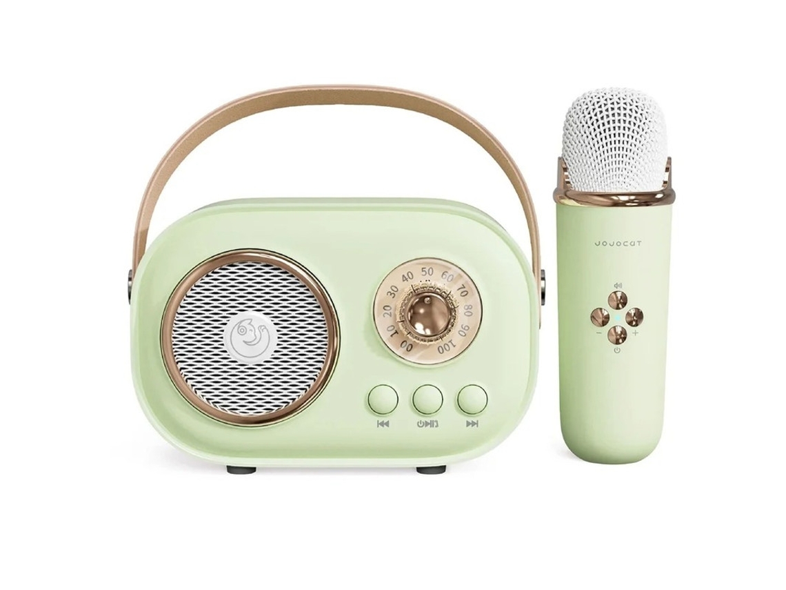 Mini Máquina De Karaokê Máquina De Karaokê Para Crianças E Adultos Karaokê Com Microfone Alto Falante Bluetooth Portátil Para Uso Em Yizhood
