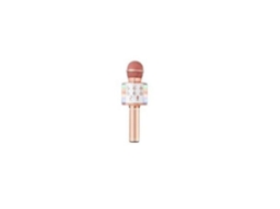 Microfone/coluna Wireless Porátil 5w  858l Rose Gold*