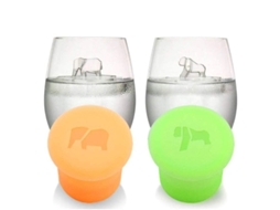 Nova Line molde de Gelo em Silicone Animal 3d Elefante e Orangotango Diy Ecológico para Freezer