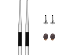 Conjunto de 2 Canetas ANSELF Universal 2 1 Capacitive Stylus (Cinzento - Metal)