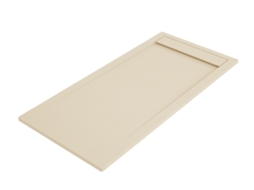 Base De Chuveiro Ambar 80x200 Cm Creme Grelha Creme