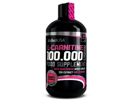 BiotechUSA L Carnitine 100 000 Liquid 500 ml