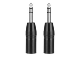 Adaptador Conversor Plug 6.35mm Para Xlr Macho Áudio