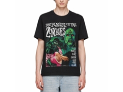 Rockinstone Horror Movies Plague Of The Zombies Black Adult T-shirt Size:l