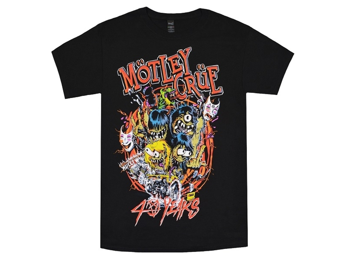 Motley Crue Motley Monster T-shirt Unisex Adults Size:s
