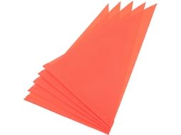 Conjunto De 5 Bandeiras De Sinalização De Pvc Para Bicicletas, Bandeiras De Segurança Para Bicicletas, Acessórios De Estrada Gokoco