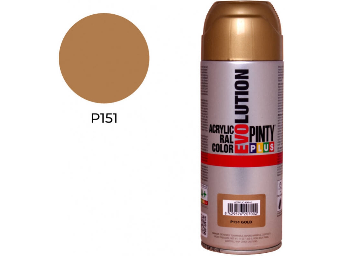 Spray PINTY PLUSOuro Pálido 400Ml