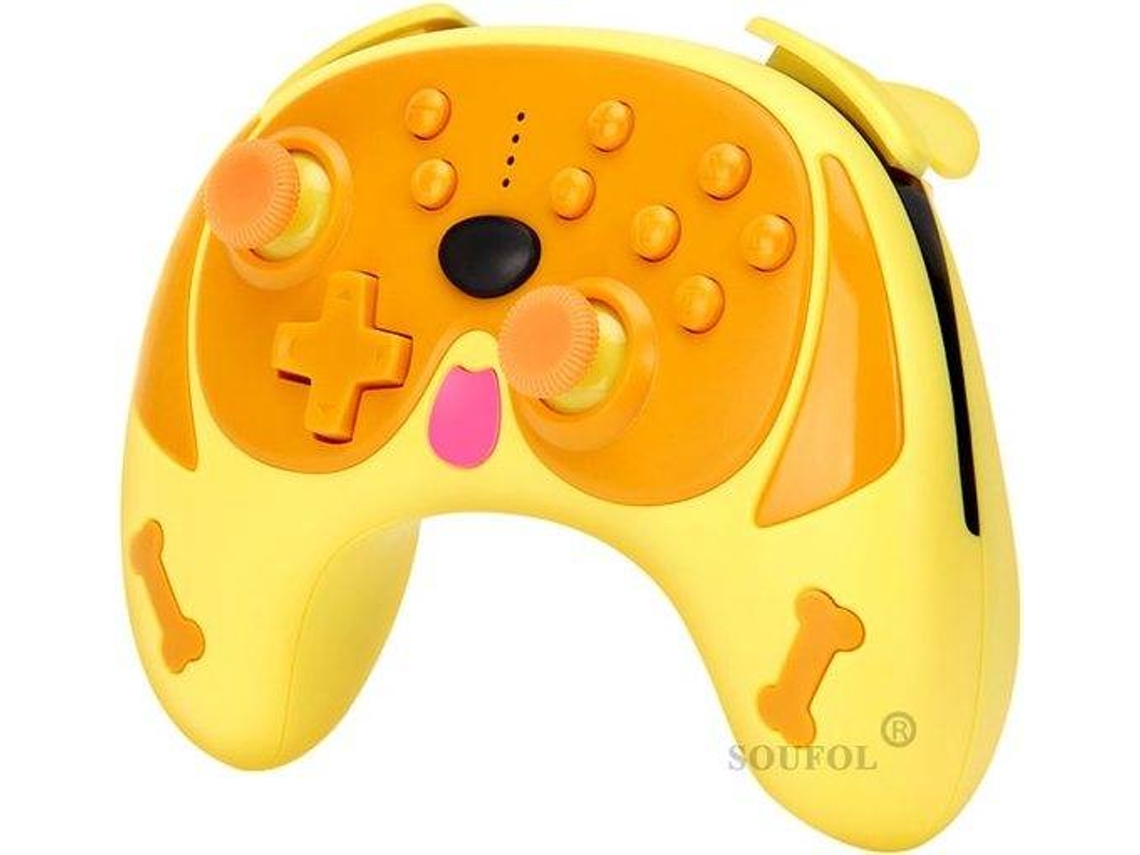 Comando Nintendo Switch Pro SLINK00477-3 Amarelo (Wireless)