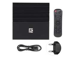 Caixa De Tv Inteligente 4g32g Com Wi Fi Dual Band E Bt