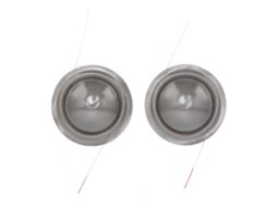 Mali bobina de Voz Tweeter com Domo Transparente Tetoron 25 Core para Reparo e Diy de Alto falantes