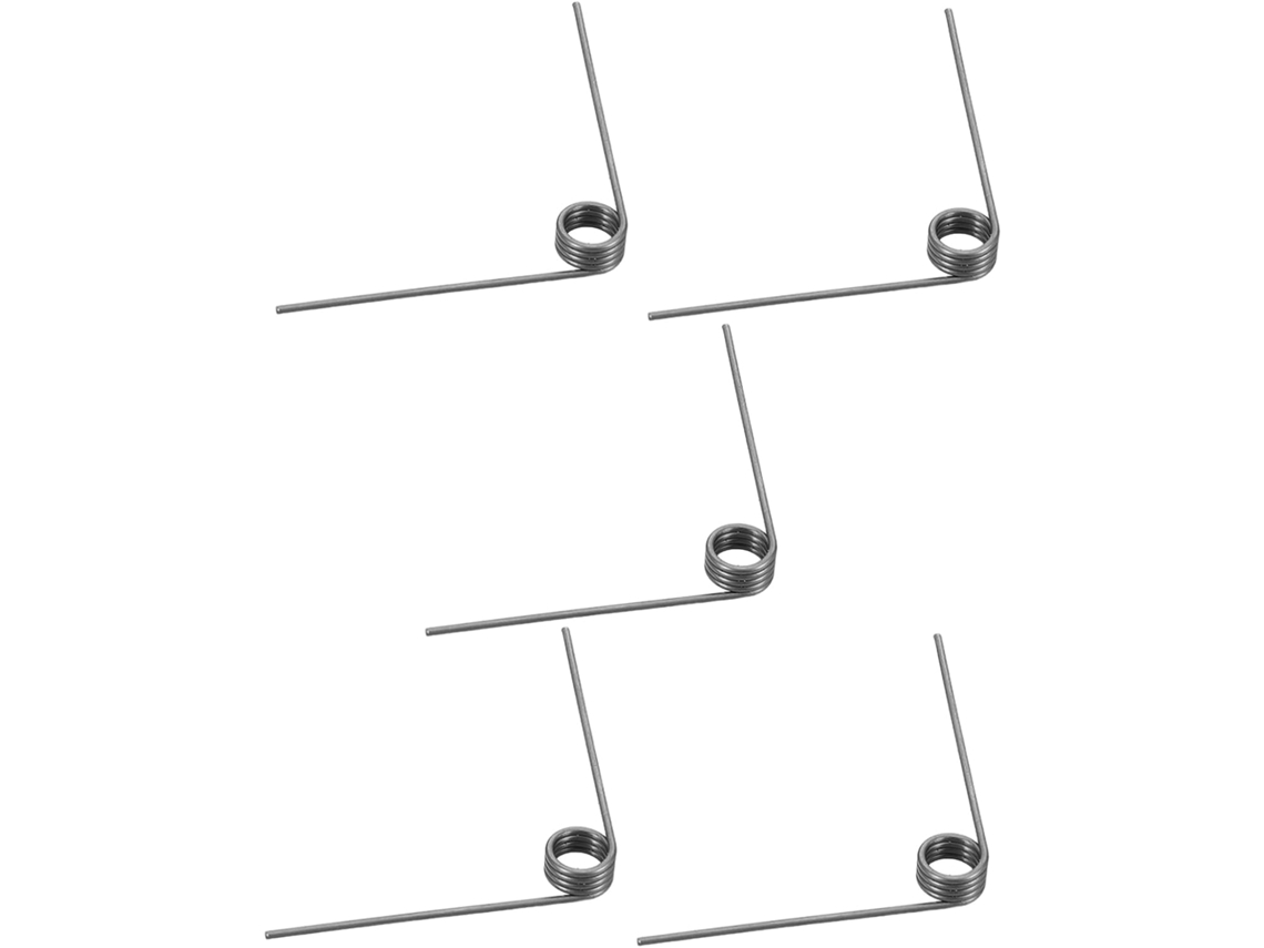 Conjunto De 5 Molas Torção Para Porta Peças Reposição Uso Doméstico.