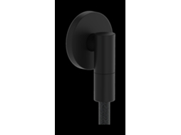 Fixfit Fine S Ligação De Parede Com Desconector, 28882670, Cor Preto Mate Hansgrohe