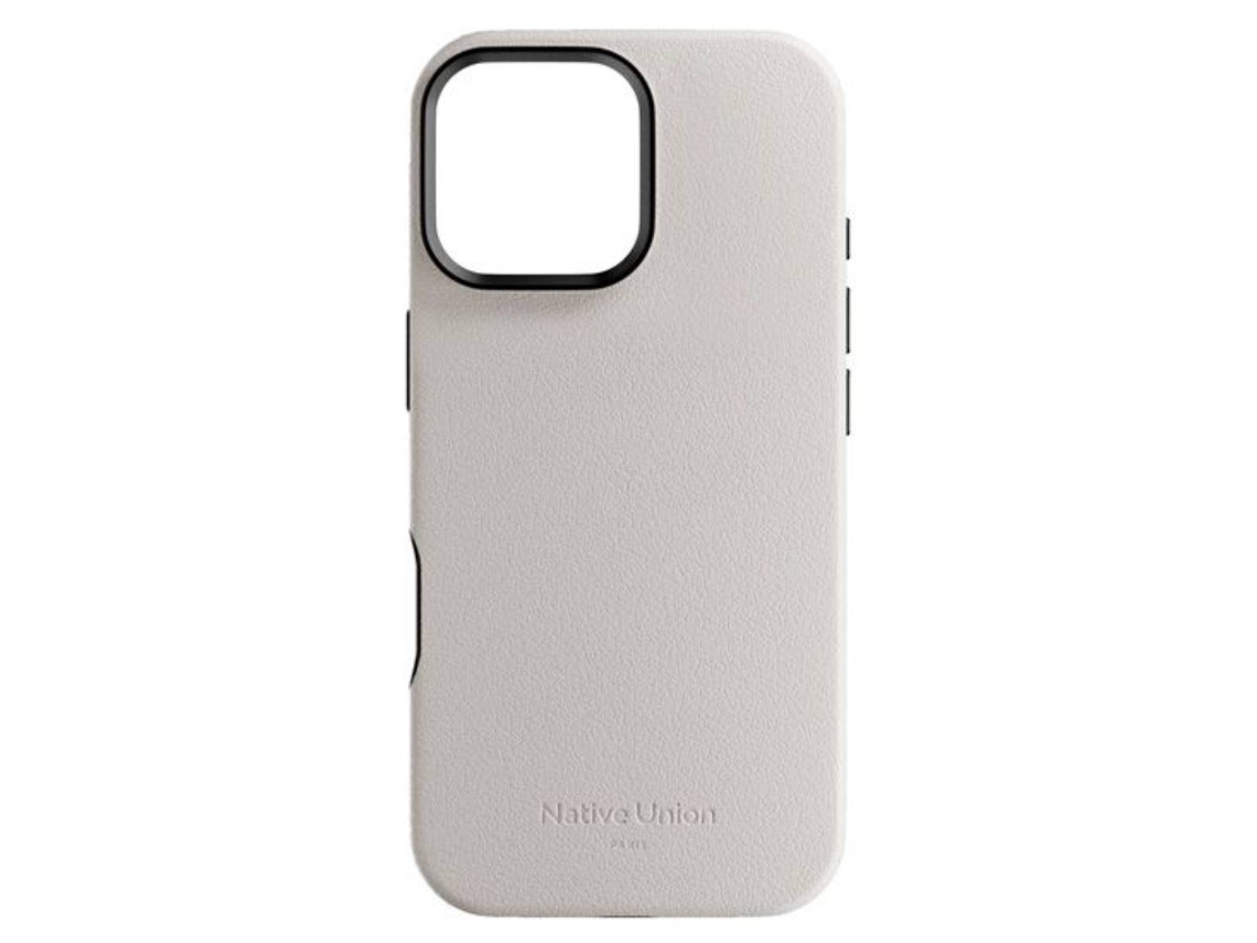 Capa Protetora Magsafe Para Iphone 16 Pro Max Native Union Acrílico Cinzento