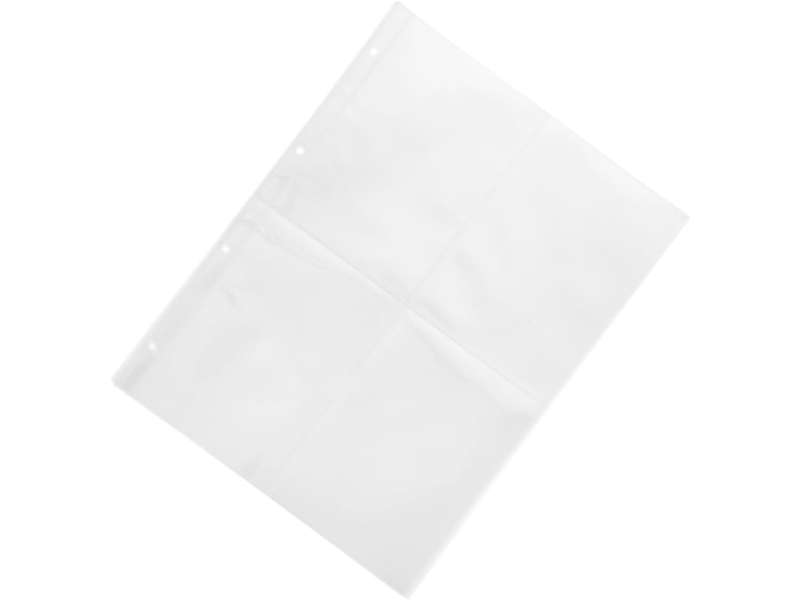 Homoyoyo 20 Feuilles Recharge Pochettes Foto Transparentes De Proteção Foto Résistantes Para Organização E