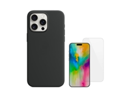 Capa Cleargorilasglass Proteção Traseira para iPhone 60 Preto