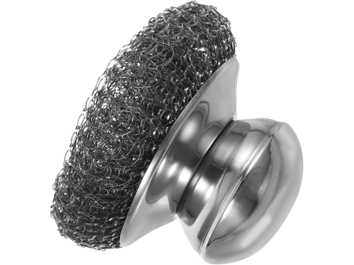 Escova De Aço Inoxidável Luxshiny Para Lavar Panelas E Frigideiras,