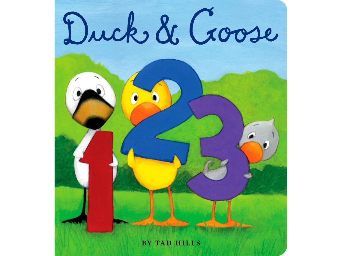 Livro Duck Goose123 Board Book de Tad Hills (Inglês - Capa Dura)