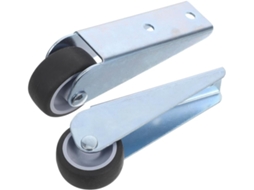 Rodízios Para Porta De Correr, 2 Peças, Rodízios De Reposição Para Eixo Deslizante E Suporte Lateral Ou Inferior