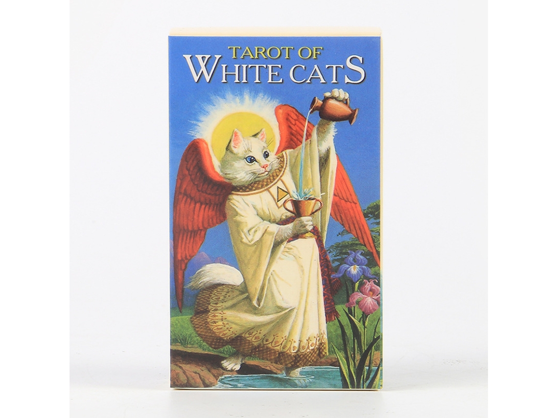 Tarô Do Gato Branco, Treinamento Interativo De Habilidades, Contém 78 Cartas (10,3 X 6 Cm)
