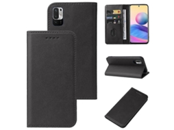 Capa De Couro Com Fecho Magnético Para Xiaomi Redmi 10 5g