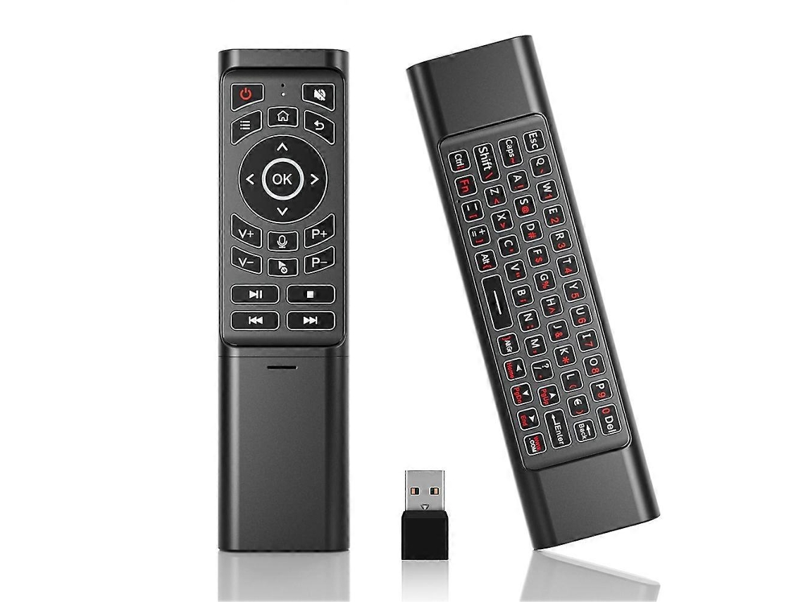 Comando À Distância Para Air Fly Mouse, 2.4ghz, Android Tv Box, Smart, Projector Pc Htpc Plug And Play Com Usb
