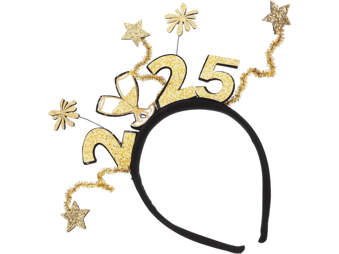 Tiara de festa para adultos, acessório de cabelo reutilizável e durável.