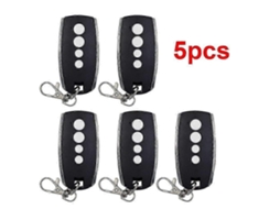 Conjunto de 5 Controles Remotos King Gates para Portas de Garagem Stylo, Stylo2k e Stylo4k com controle de remota