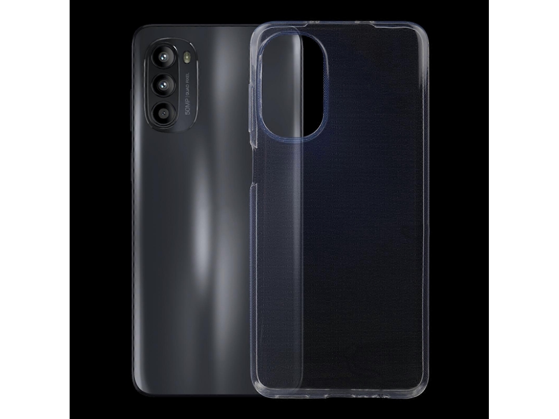 Capa De Tpu Transparente Ultrafina De 0,75 Mm Para Motorola Moto G52