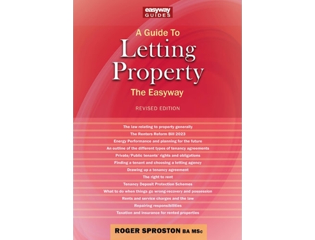 Livro A Guide to Letting Property de Roger Sproston (Inglês)