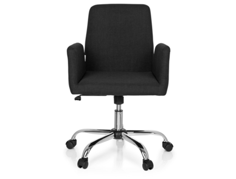 Cadeira de Escritório HJH OFFICE Flow Tecido Preto